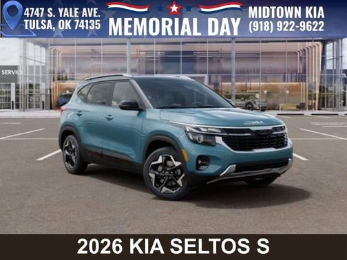 Pluton Blue/Black Roof 2026 Kia Seltos S