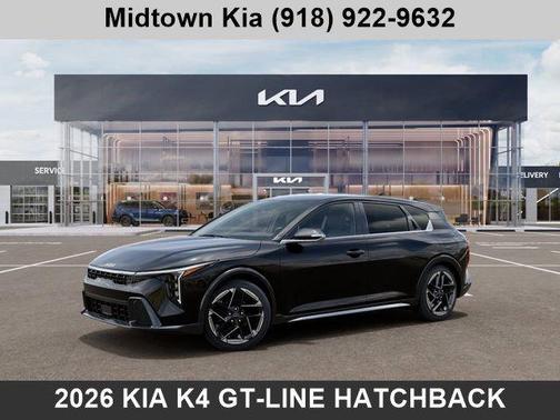 Aurora Black Pearl 2026 Kia K4 GT-Line