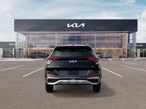 Fusion Black 2025 Kia Sportage Hybrid SX-Prestige