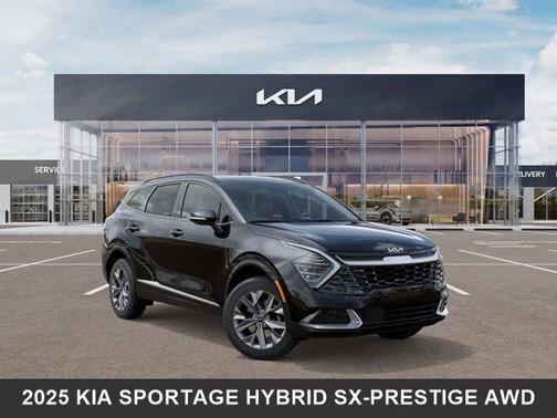 Fusion Black 2025 Kia Sportage Hybrid SX-Prestige