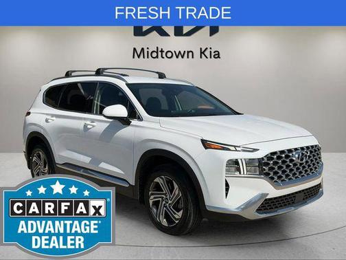 Quartz White 2022 Hyundai SANTA FE SEL 2.4