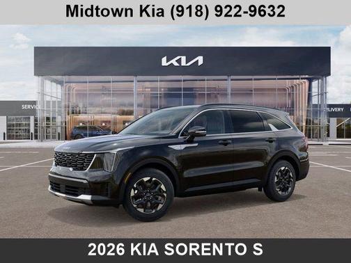 Ebony Black 2026 Kia Sorento S