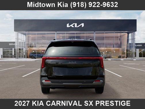 Aurora Black Pearl 2027 Kia Carnival SX Prestige