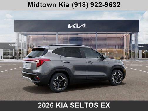 Steel Gray 2026 Kia Seltos EX