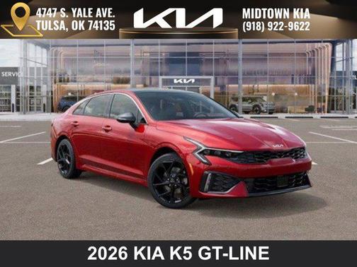 Runway Red 2026 Kia K5 GT-Line FWD