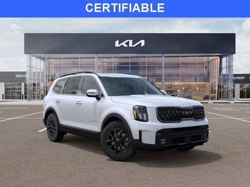 Glacial White Pearl 2025 Kia Telluride SX-Prestige X-Pro