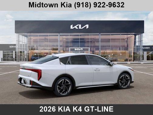 Snow White Pearl 2026 Kia K4 GT-Line