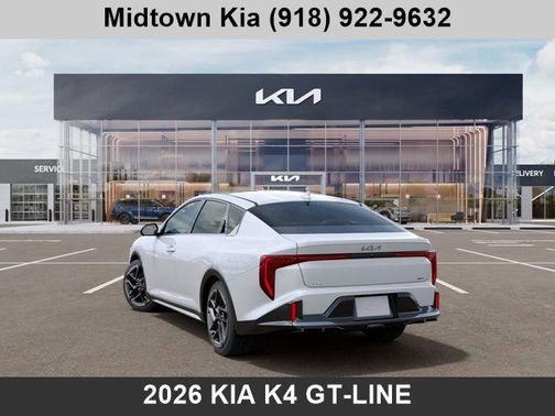Snow White Pearl 2026 Kia K4 GT-Line