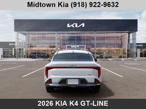 Snow White Pearl 2026 Kia K4 GT-Line