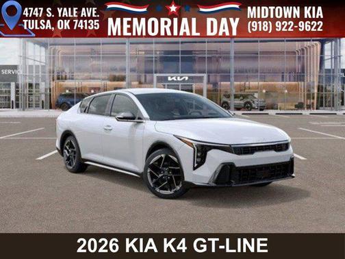 Snow White Pearl 2026 Kia K4 GT-Line