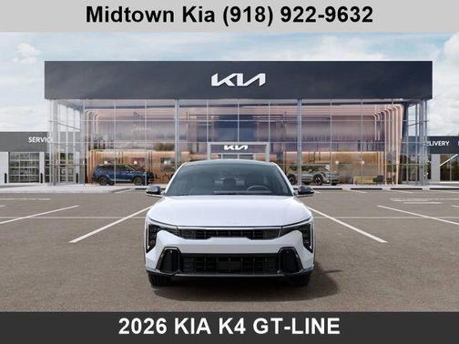 Snow White Pearl 2026 Kia K4 GT-Line