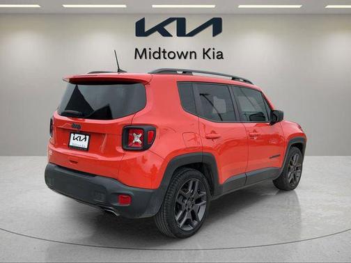 Omaha Orange Clearcoat 2021 Jeep Renegade Latitude