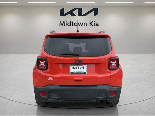 Omaha Orange Clearcoat 2021 Jeep Renegade Latitude