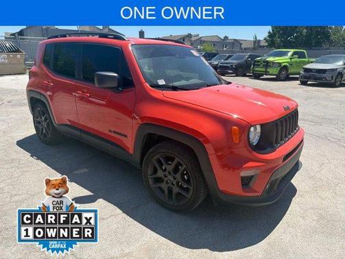 Omaha Orange Clearcoat 2021 Jeep Renegade Latitude