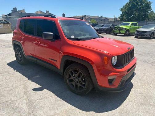 Omaha Orange Clearcoat 2021 Jeep Renegade Latitude