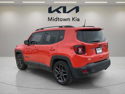 Omaha Orange Clearcoat 2021 Jeep Renegade Latitude