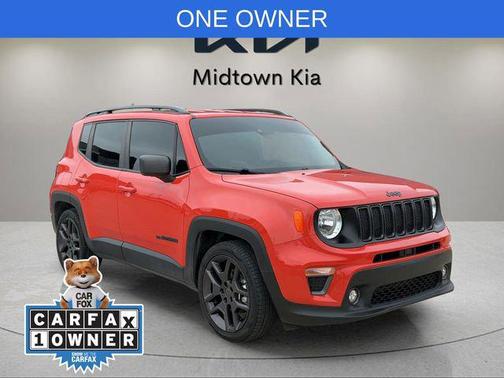 Omaha Orange Clearcoat 2021 Jeep Renegade Latitude