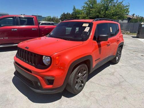 Omaha Orange Clearcoat 2021 Jeep Renegade Latitude