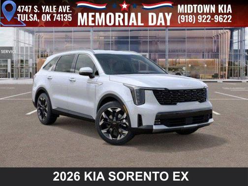 Glacial White Pearl 2026 Kia Sorento EX