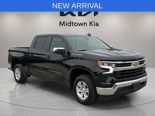 Black 2025 Chevrolet Silverado 1500 LT