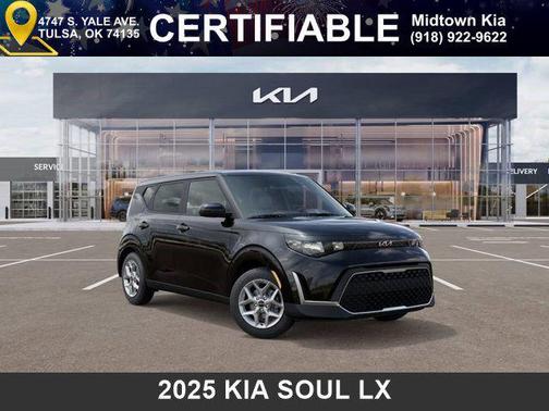 Fusion Black 2025 Kia Soul LX