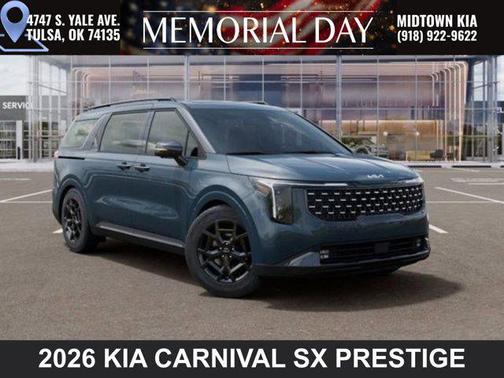 Astra Blue 2026 Kia Carnival SX Prestige