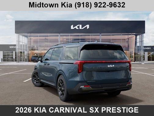 Astra Blue 2026 Kia Carnival SX Prestige