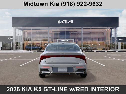 Wolf Gray 2026 Kia K5 GT-Line AWD