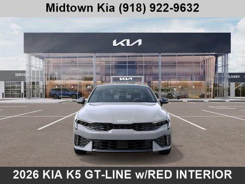 Wolf Gray 2026 Kia K5 GT-Line AWD
