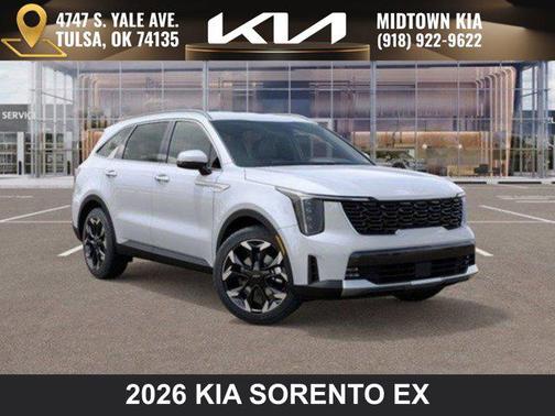 Glacial White Pearl 2026 Kia Sorento EX
