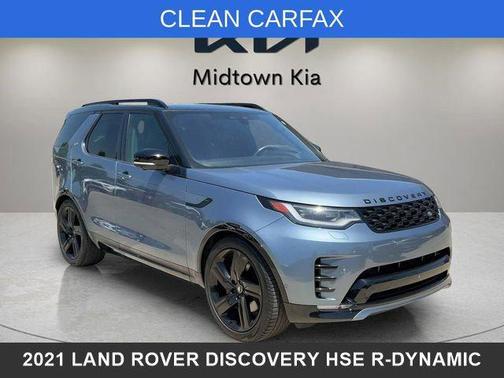 Blue 2021 Land Rover Discovery HSE R-Dynamic