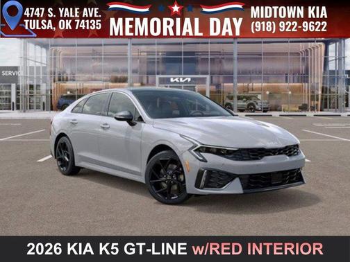 Wolf Gray 2026 Kia K5 GT-Line FWD