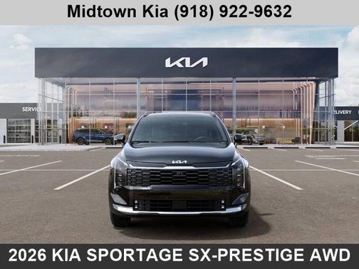 Ebony Black 2026 Kia Sportage SX-Prestige