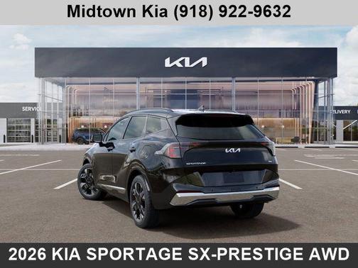 Ebony Black 2026 Kia Sportage SX-Prestige