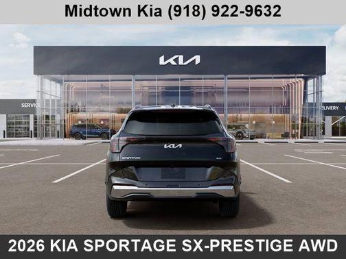 Ebony Black 2026 Kia Sportage SX-Prestige