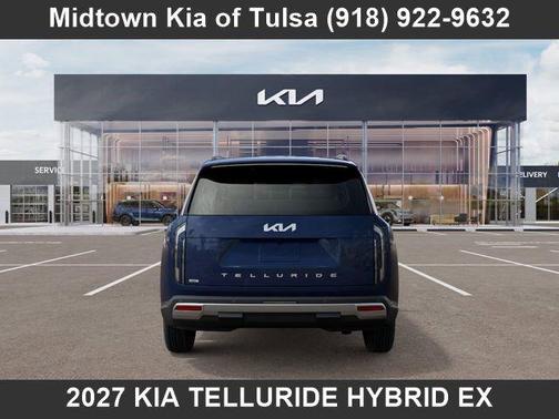 Midnight Lake Blue 2027 Kia Telluride Hybrid EX