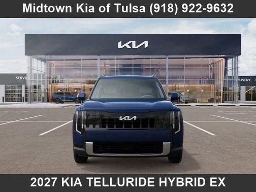 Midnight Lake Blue 2027 Kia Telluride Hybrid EX