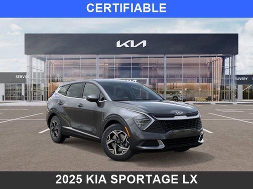 Gravity Gray 2025 Kia Sportage LX