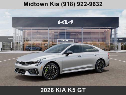 Steel Matte Gray 2026 Kia K5 GT