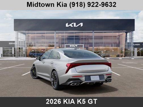 Steel Matte Gray 2026 Kia K5 GT