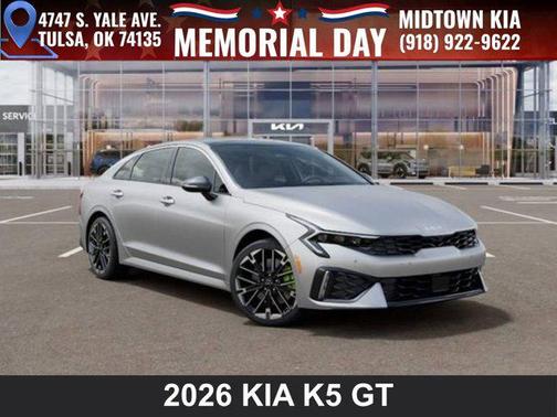 Steel Matte Gray 2026 Kia K5 GT