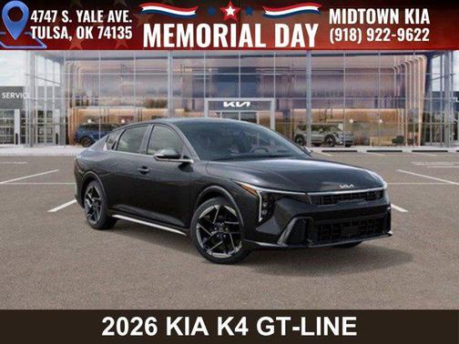 Interstellar Gray 2026 Kia K4 GT-Line