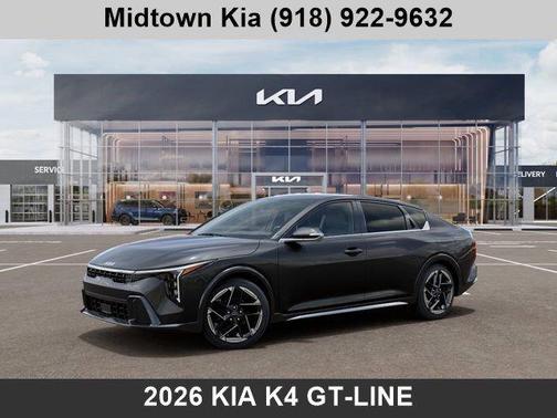 Interstellar Gray 2026 Kia K4 GT-Line
