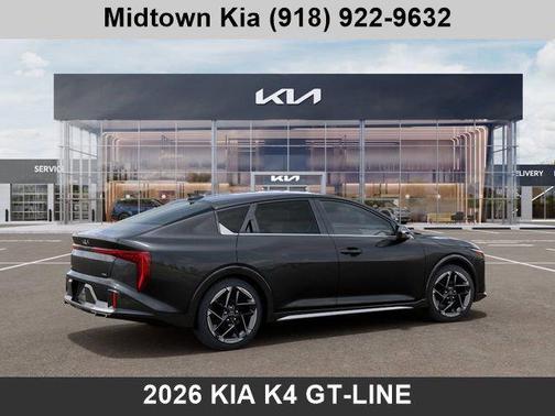 Interstellar Gray 2026 Kia K4 GT-Line
