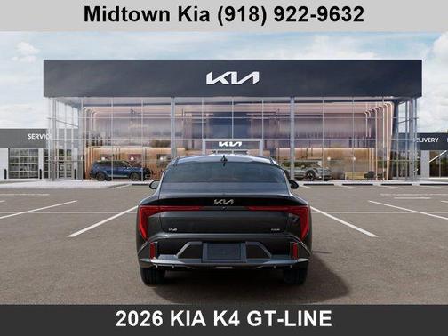 Interstellar Gray 2026 Kia K4 GT-Line