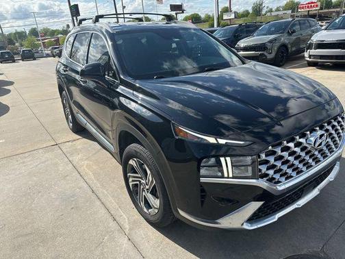 Twilight Black 2021 Hyundai SANTA FE SEL 2.4