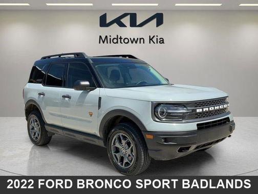 CACTUS GRAY 2022 Ford Bronco Sport Badlands