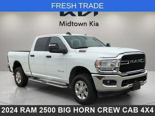 Bright White Clearcoat 2024 RAM 2500 Big Horn