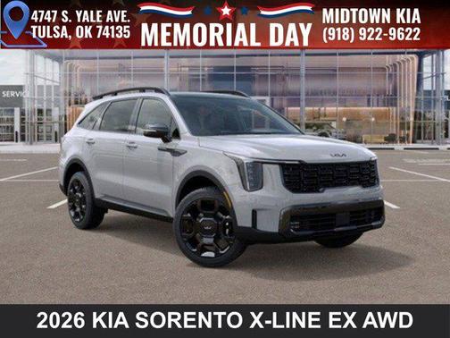 Wolf Gray 2026 Kia Sorento EX
