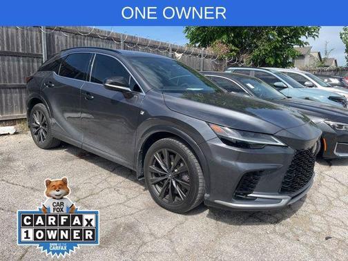Cloudburst Gray 2024 Lexus RX 350 F SPORT Handling